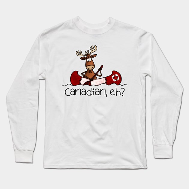 Canadian, eh? Long Sleeve T-Shirt by Corrie Kuipers